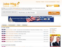 Tablet Screenshot of jobs-mkg.com